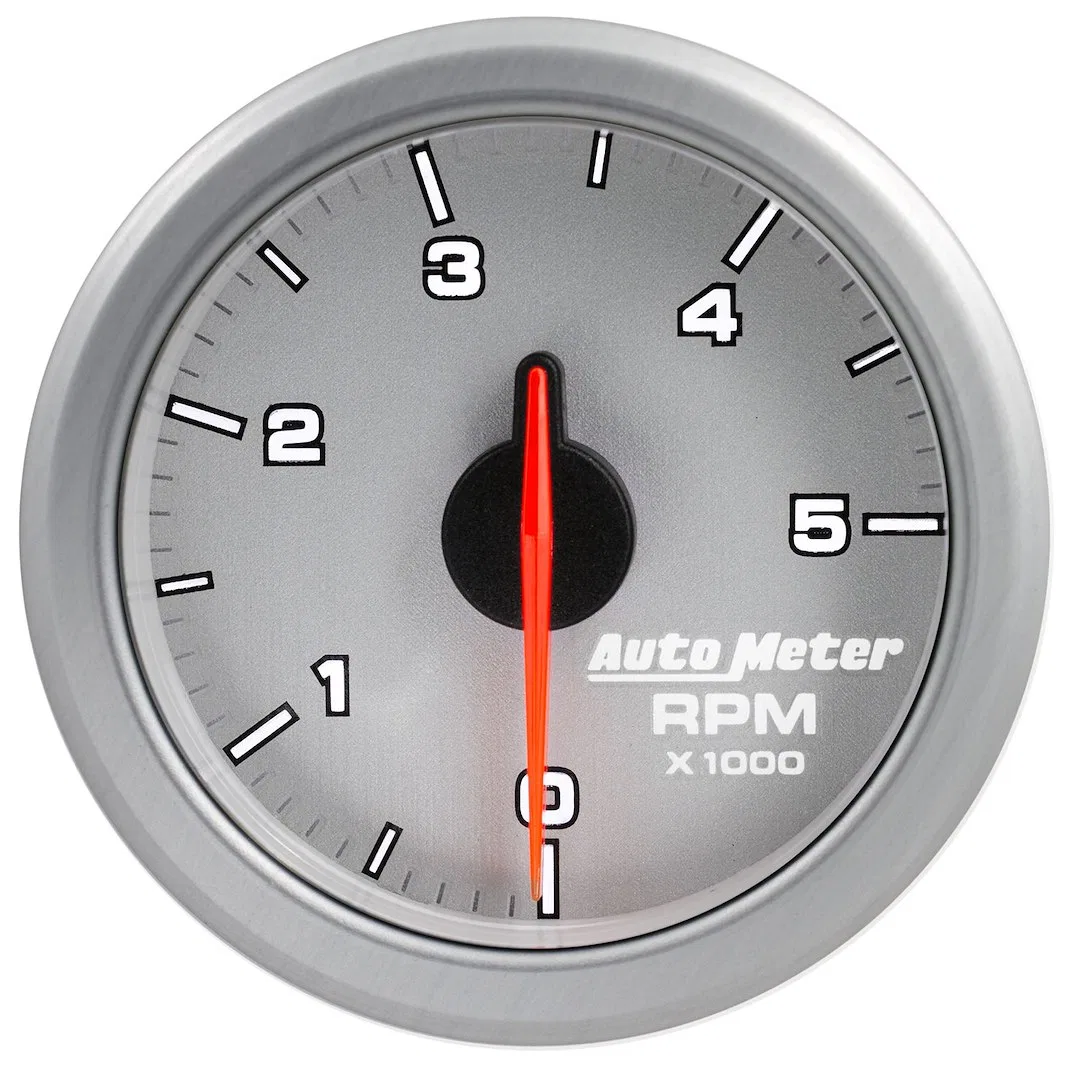 9198-UL – AUTO METER Tachometer, Aftermarket 2-1/16 Inch Short Sweep Electric Analog 0-5000 RPM Without Peak Memory a...